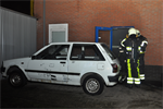 Brandweer naar Oefencentrum Wijster